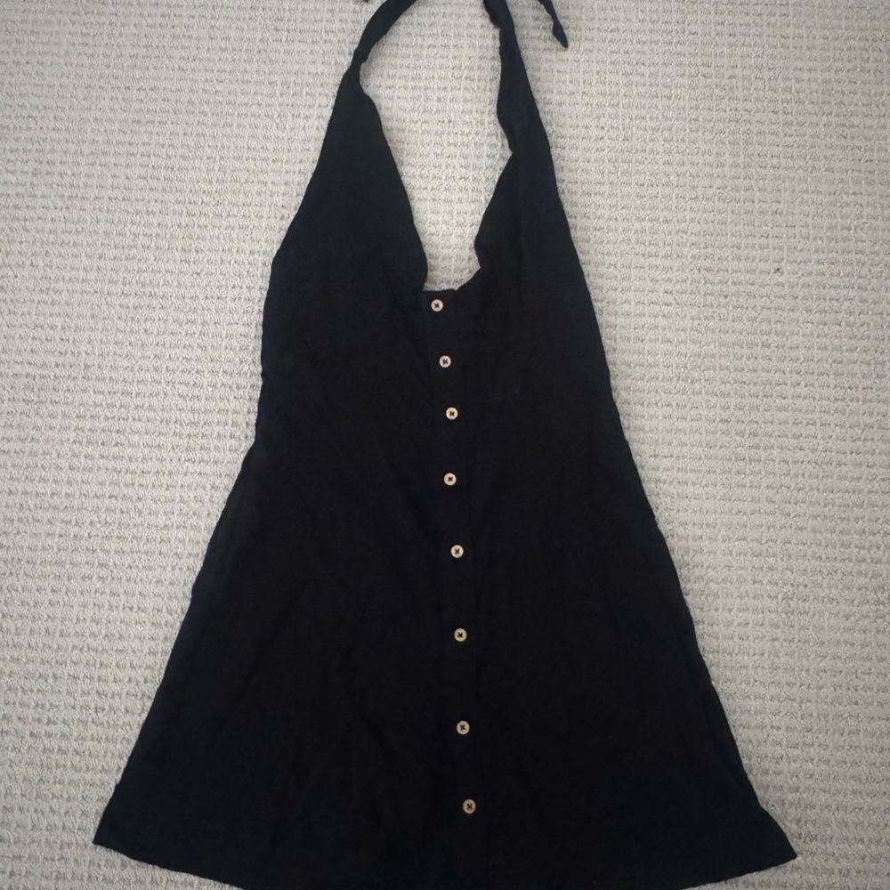 Black Halter Dress